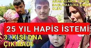 Türkiye gündeminde ki Ecrin bebek cinayetinde babaanneye 25 yıl hapis istemi