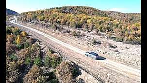 Osmancık yolu açılııyor. Vezirköprü'nün köyleri için Ankara 140 km kısalıyor